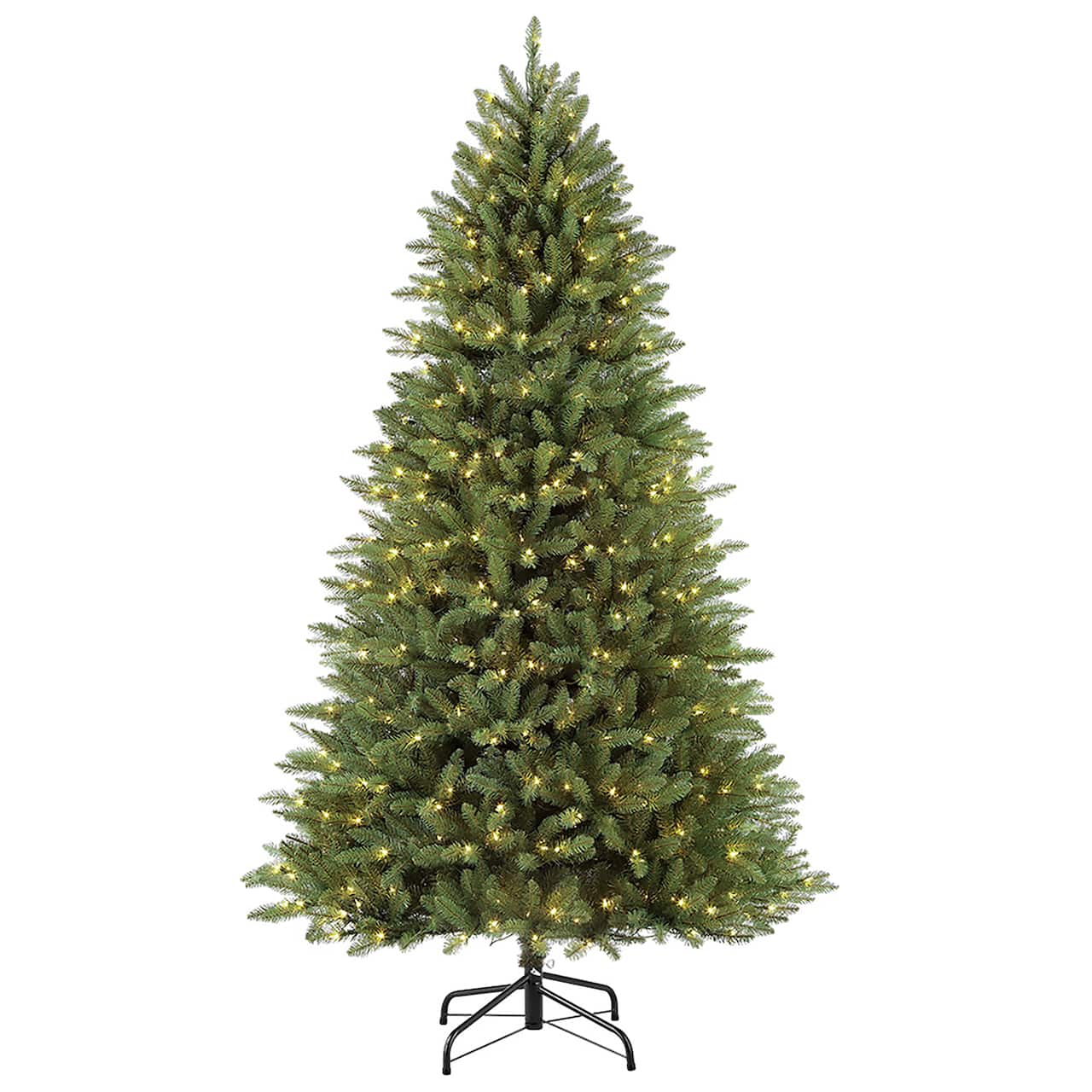 7.5ft. Pre-Lit Fraser Fir Artificial Christmas Tree, Clear Lights